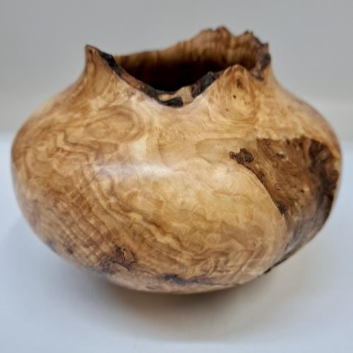 JW-254 Colorado Aspen Burl Hollow Woodturning $175 at Hunter Wolff Gallery